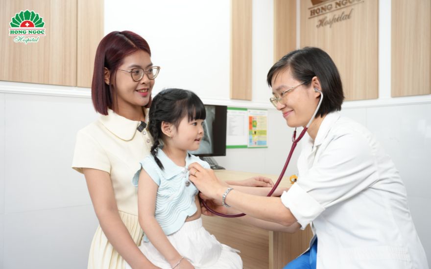 hen phế quản ở trẻ