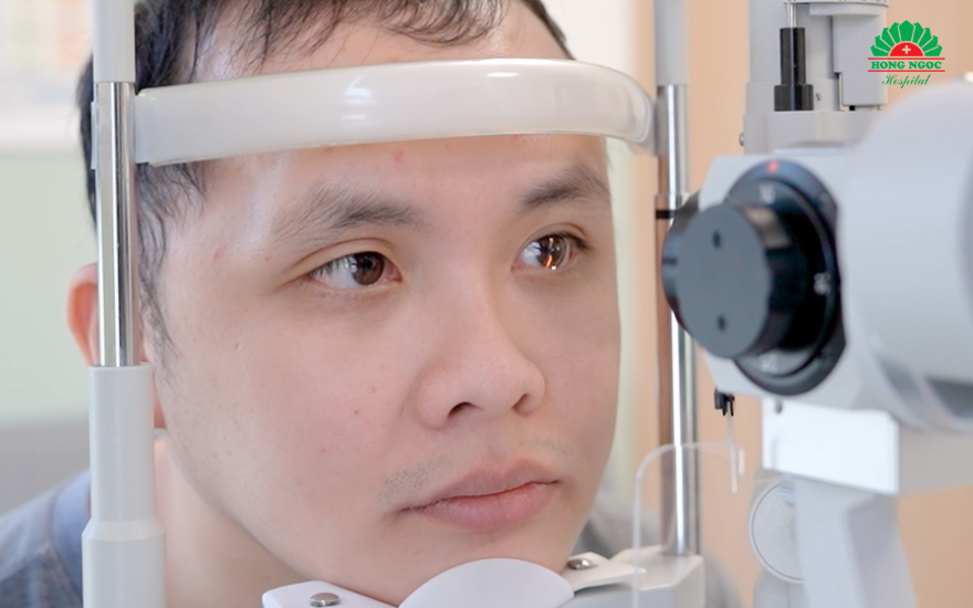 Anh T được khám mô hình đa chuyên khoa tại BVĐK Hồng Ngọc