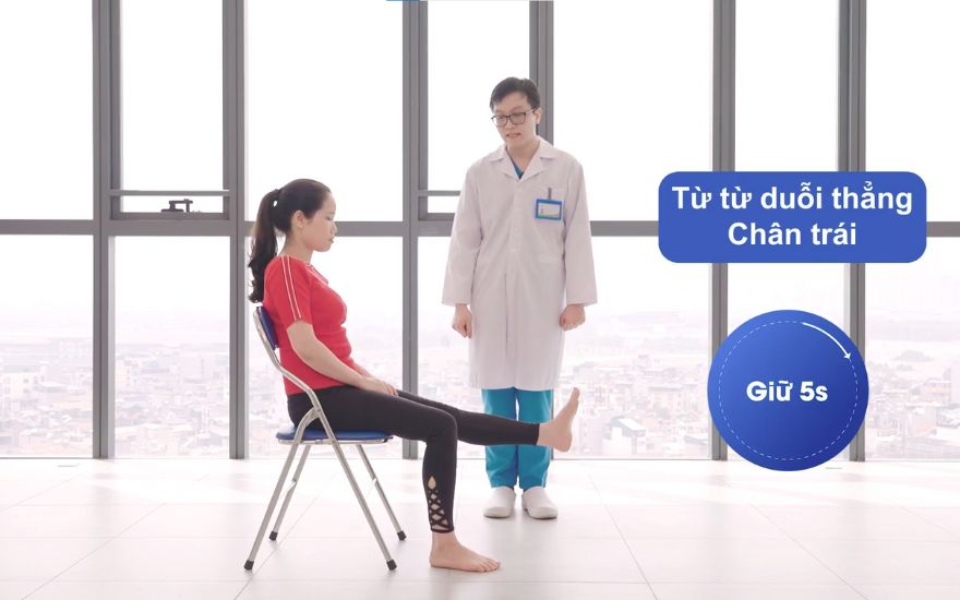 Bai Tap Giam Dau Khop Goi Voi Ghe 3