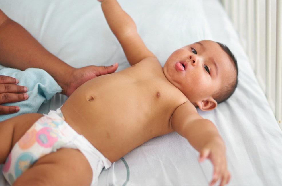 trẻ sơ sinh bị ho