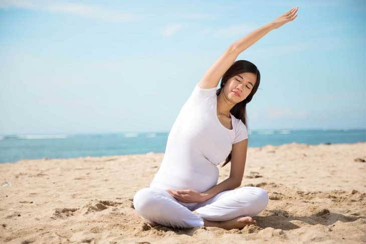 Bài tập thể dục tốt cho bà bầu 3 tháng giữa &nbsp;&nbsp;&nbsp;