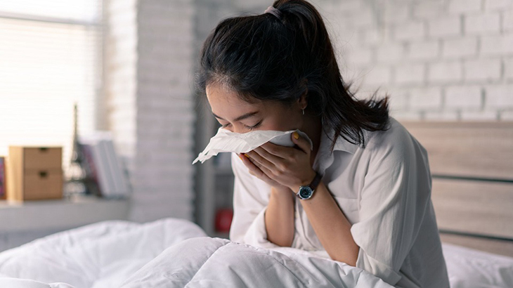 ợ chua đầy bụng khó thở