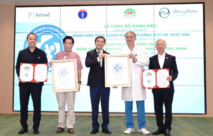 Bệnh viện Thực hành Nuôi con bằng sữa mje xuât sắc