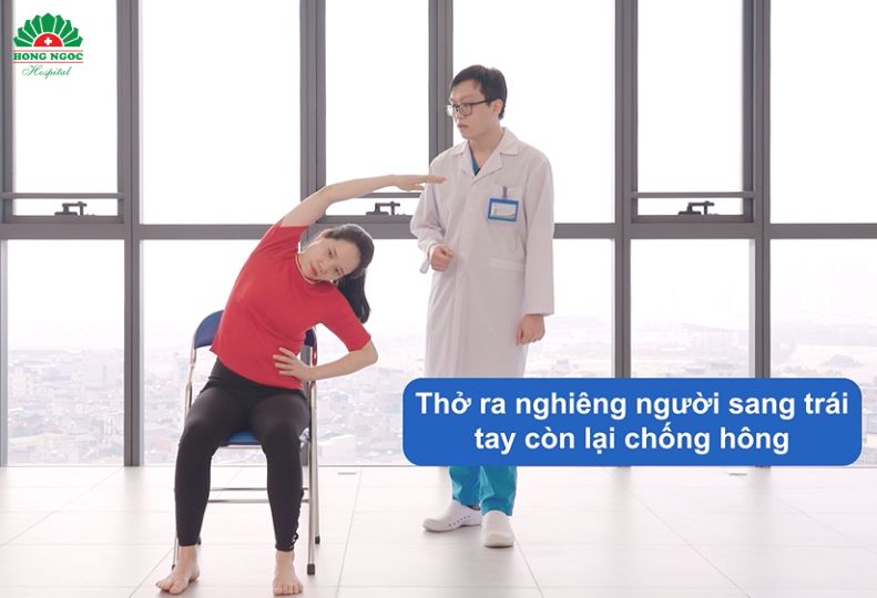 3 bài tập giảm đau lưng với ghế